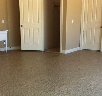 home interior concrete floor